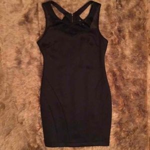 Forever21 Black Bodycon Dress Size Large